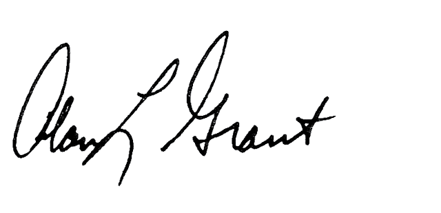 Dean Grant's signature